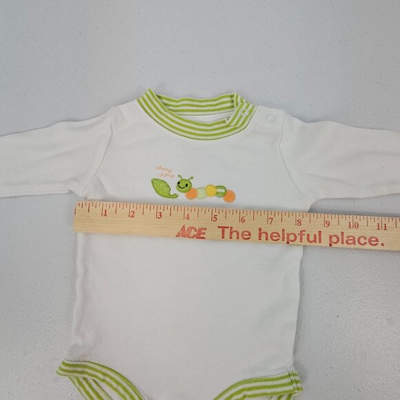 Newborn Baby Bodysuits 0-3M 3Pc Safari Zoo Animal Boys OnePiece Pajama Sleepwear - Picture 12 of 16